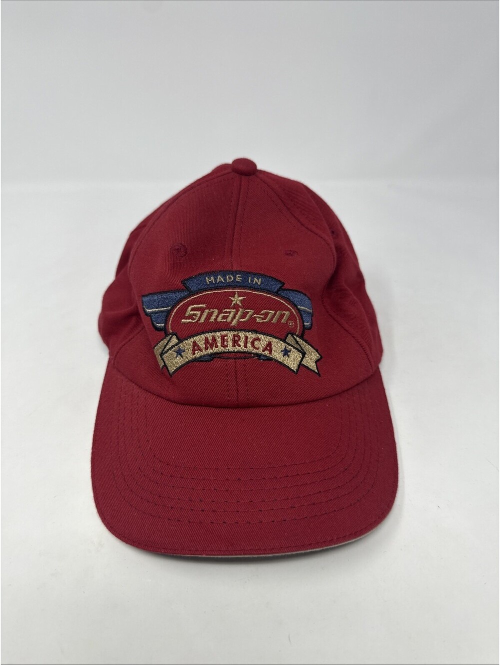 Vintage Snap-On Made in America Red Hat